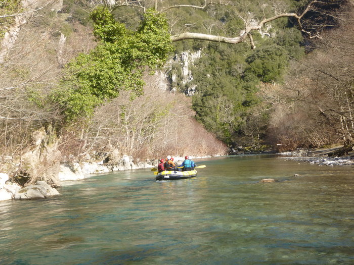 Rafting στον ποταμό Βοϊδομάτη